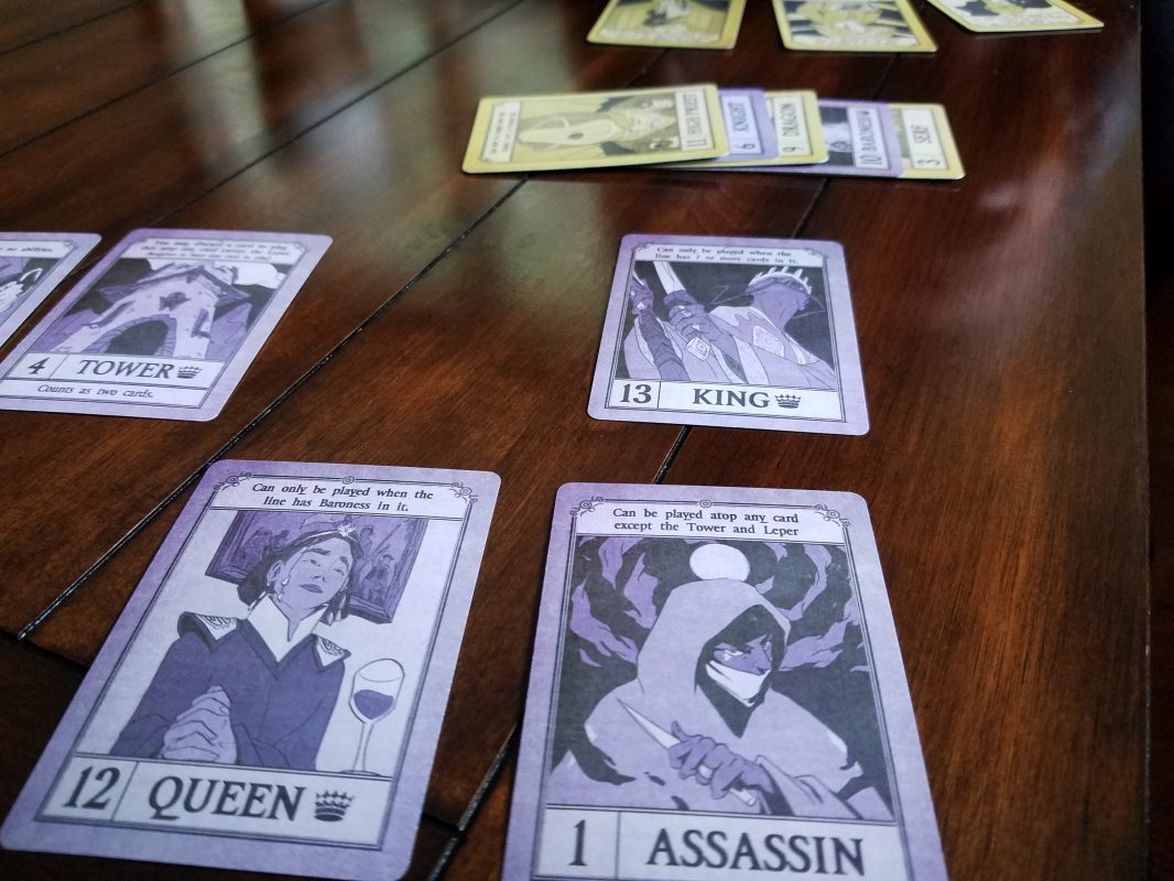 Photograph of Hierarchy gameplay